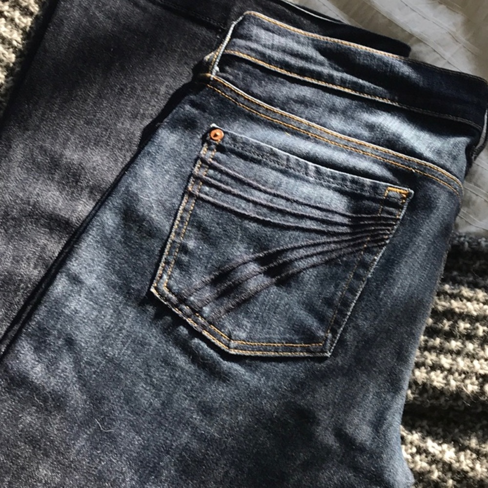 7 for all Mankind Dojo Jeans 28” x 34” Dark Blue